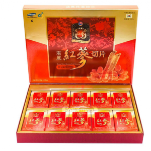 Hộp Quà Sâm Lát Tẩm Mật Ong Sambok