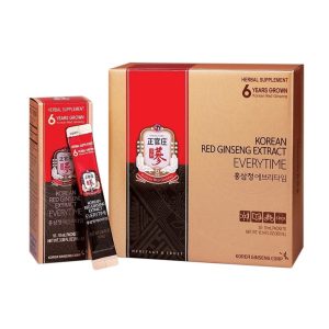 Tinh chất hồng sâm Everytime Original KGC Jung Kwan Jang Chính phủ – 30 gói x 10ml