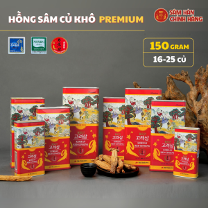 Hồng sâm củ khô HQ Premium 150g – Daedong