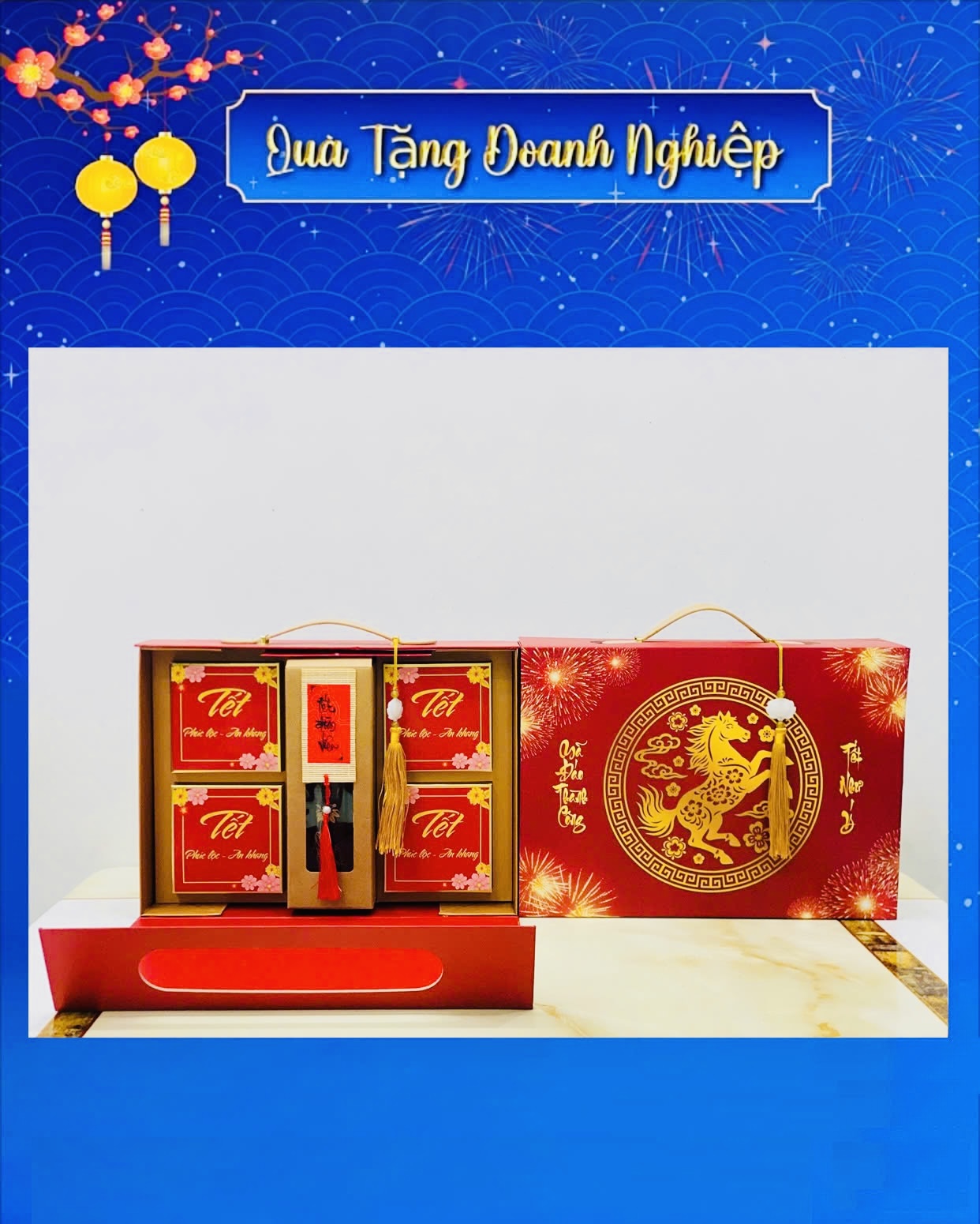 Hộp Quà Mã Đáo Thành Công